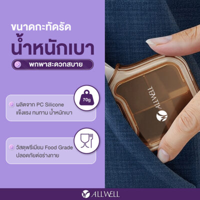 กล่องใส่ยา ALLWELL MediPod - Image 3