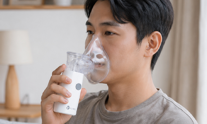 วิธีใช้เครื่องพ่นละอองยาแบบ Mesh Nebulizer